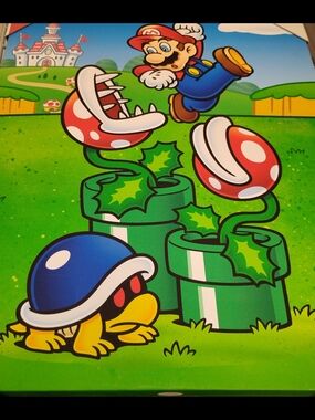 Super Mario Wall Canvas